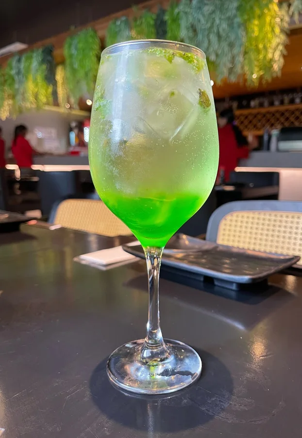 Mojito de maçã verde