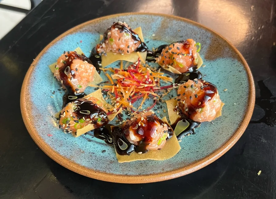 Canapé de salmão