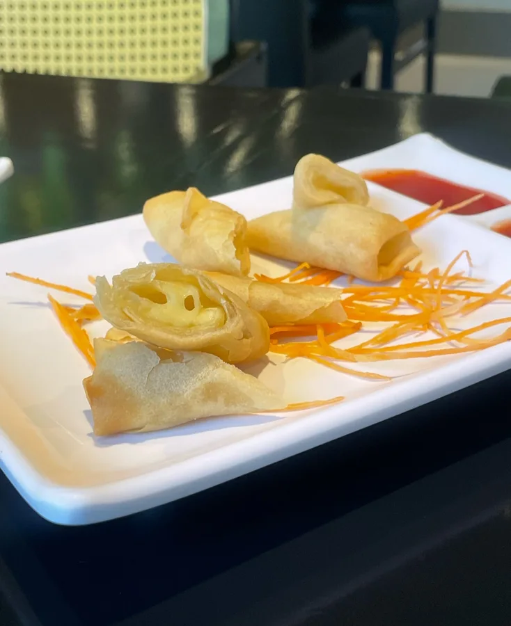 Harumaki de queijo