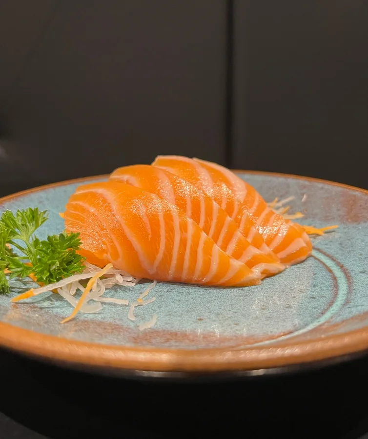 Sashimi de salmão