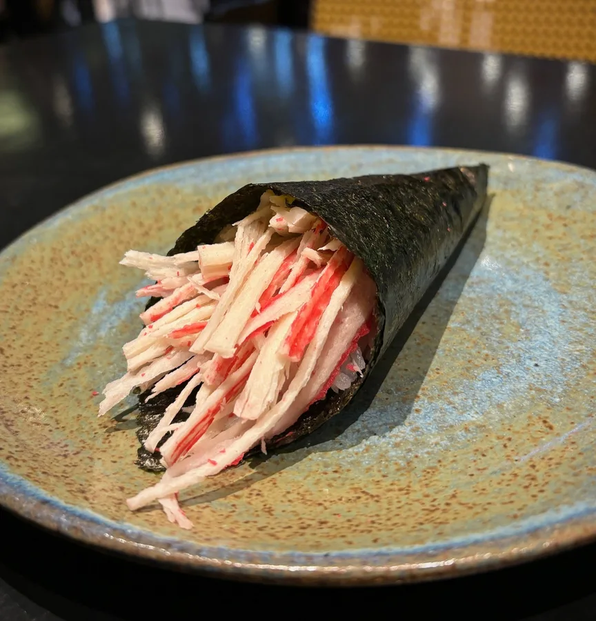 Temaki de kani