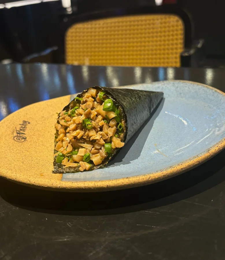 Temaki de shimeji